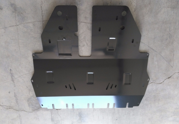 Acél motor, sebességváltó, hűtő, első lökhárító védőlemez Audi A1