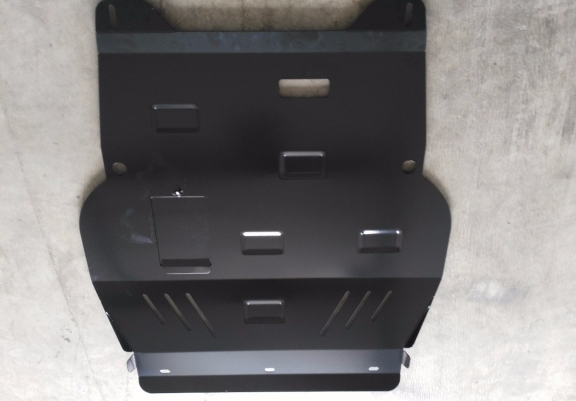 Acél motor, sebességváltó, hűtő, első lökhárító védőlemez Audi A3