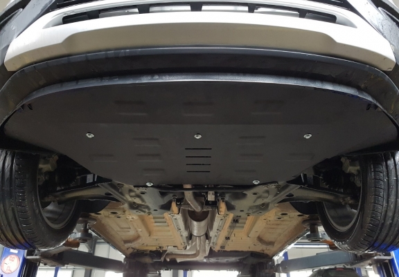 Acél motor, sebességváltó, hűtő, első lökhárító védőlemez Opel Crossland X