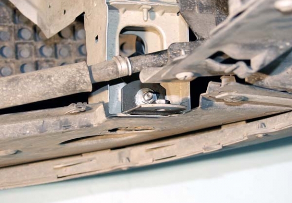 Acél motor, kapcsolószekrény védőlemez Citroen C5