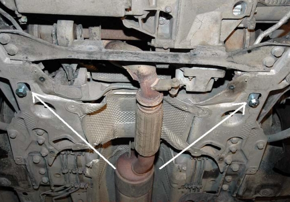 Acél motor, kapcsolószekrény védőlemez citroen C5