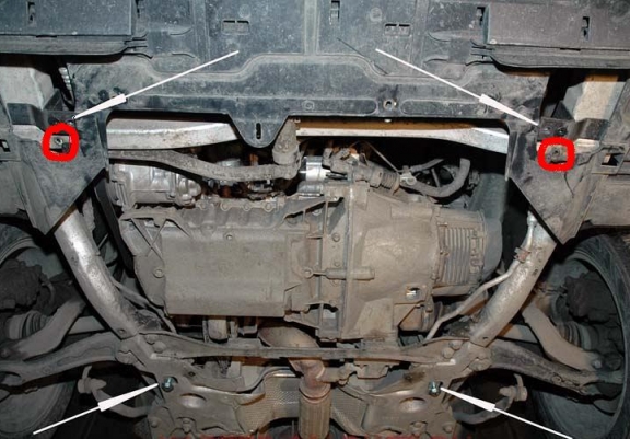 Acél motor, kapcsolószekrény védőlemez citroen C5
