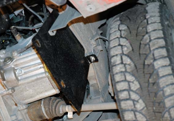 Acél motor, sebességváltó, hűtő, első lökhárító védőlemez Fiat Doblo