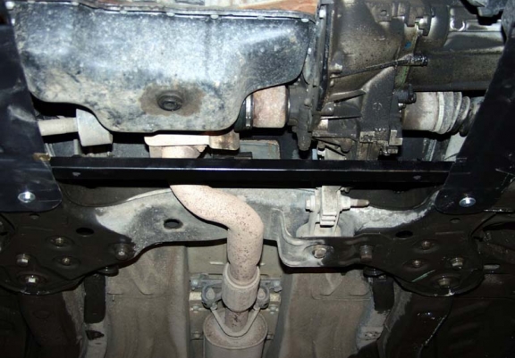 Acél motor, kapcsolószekrény védőlemez Fiat Stilo