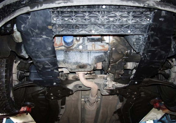 Acél motor, kapcsolószekrény védőlemez Fiat Stilo