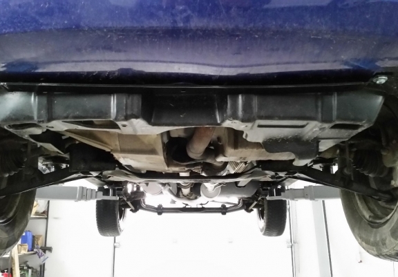 Acél motor, kapcsolószekrény, hűtő védőlemez Honda HR-V