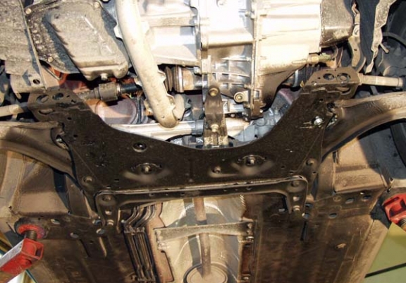 Acél motor, kapcsolószekrény védőlemez Nissan Note