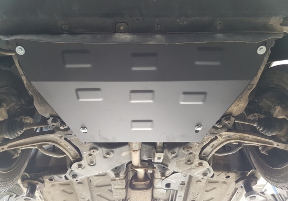 Acél motor, kapcsolószekrény, hűtő védőlemez Fiat 500