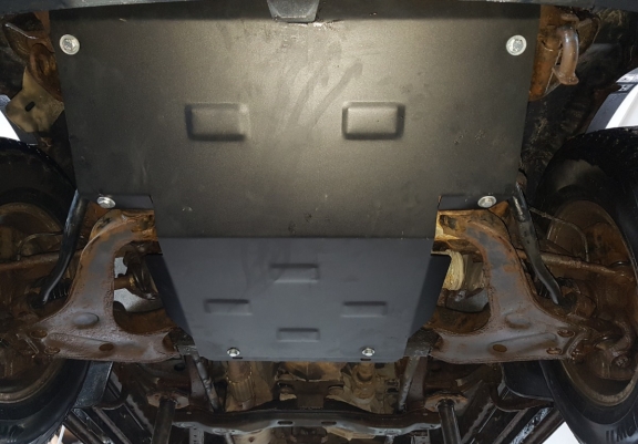 Acél motor, hűtő védőlemez Mitsubishi Pajero Sport 1