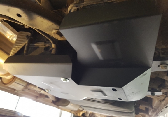 Acél AdBlue tartályvédő lemez Man TGE