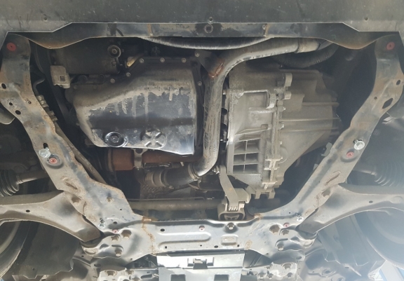 Acél motor, kapcsolószekrény, hűtő védőlemez Ford Galaxy 2
