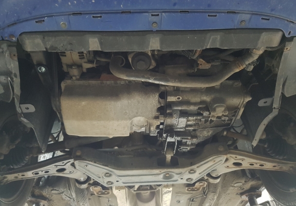 Acél motor, kapcsolószekrény, hűtő védőlemez Vw Polo
