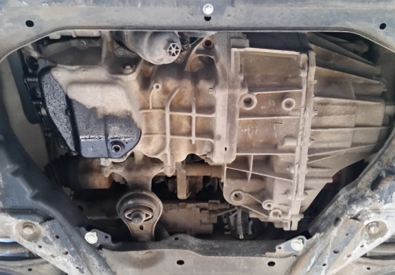 Acél motor, kapcsolószekrény, hűtő védőlemez Mercedes V-Classe W447 4x2, 1.6 D
