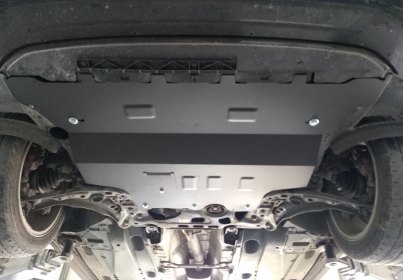 Acél motor, kapcsolószekrény védőlemez VW Golf 7