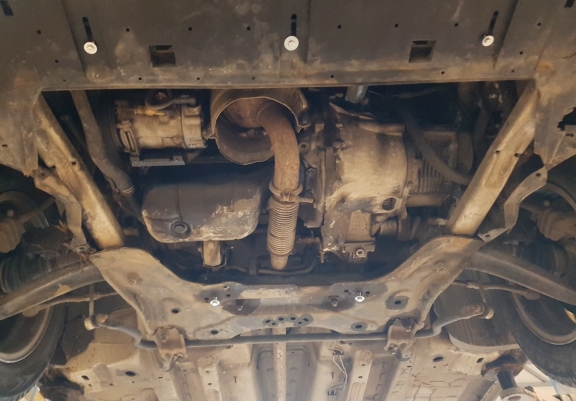 Acél motor, kapcsolószekrény, hűtő védőlemez Citroen DS5