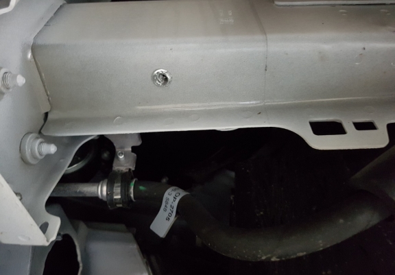 Acél motor, kapcsolószekrény, hűtő védőlemez Fiat Tipo