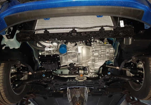 Acél motor, sebességváltó, hűtő, első lökhárító védőlemez Hyundai Elantra