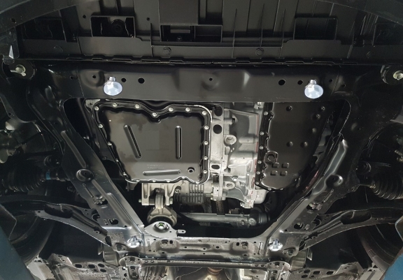 Acél motor, sebességváltó, hűtő, első lökhárító védőlemez Renault Koleos