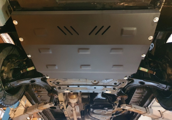 Acél motor, sebességváltó, hűtő, első lökhárító védőlemez Ford Transit Custom