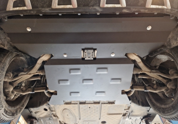 Acél motor hűtő, első lökhárító védőlemez Mercedes GLC Coupe X253