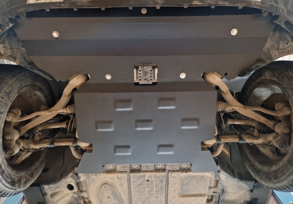 Acél motor hűtő, első lökhárító védőlemez Mercedes GLC Coupe X253