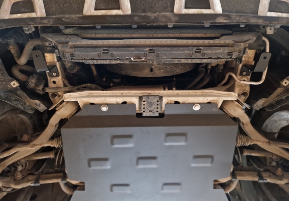 Acél motor hűtő, első lökhárító védőlemez Mercedes GLC Coupe X253