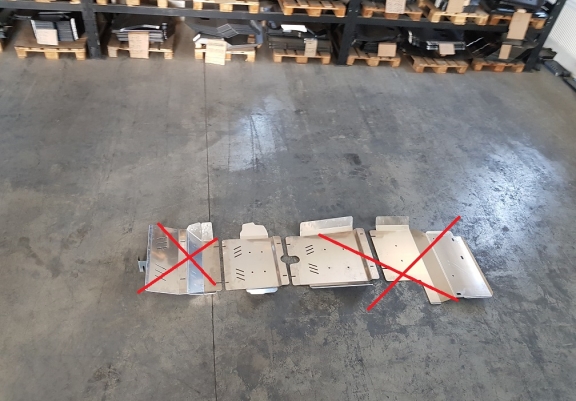 Motor, karter- védő Alumíniumlemez Toyota Hilux Revo