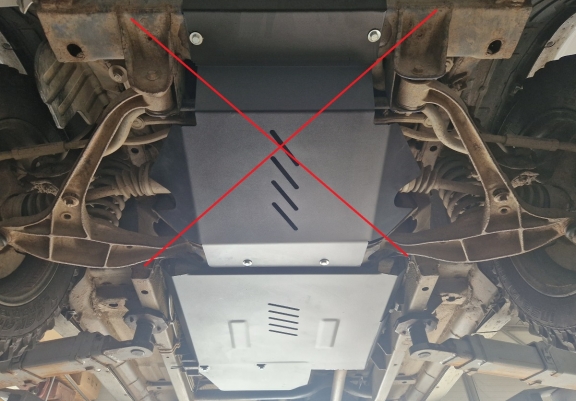 Acél kapcsolószekrény védőlemez Suzuki X90 2.0