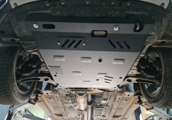 Acél motor, kapcsolószekrény, hűtő védőlemez Peugeot 4007