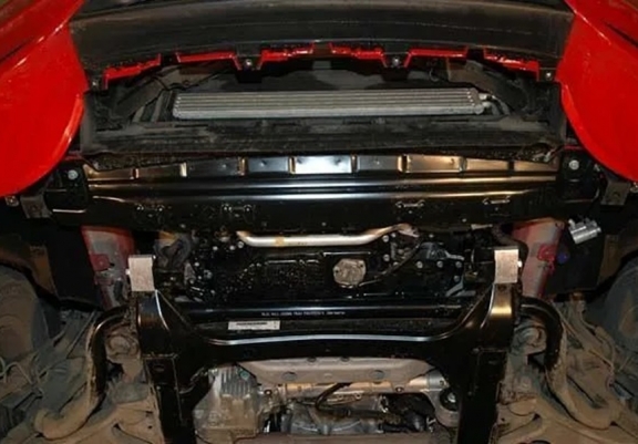 Acél motorvédőlemez Audi Q7