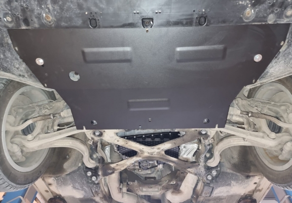 Acél motor, hűtő védőlemez Audi A4 B9 All Road