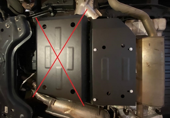 Acél AdBlue tartályvédő lemez Citroen Jumper