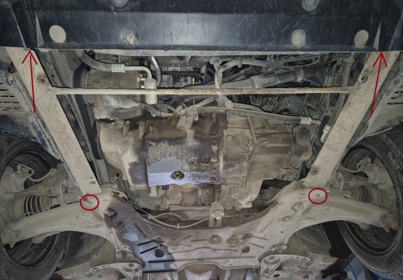 Acél motor, kapcsolószekrény védőlemez Renault Espace 4