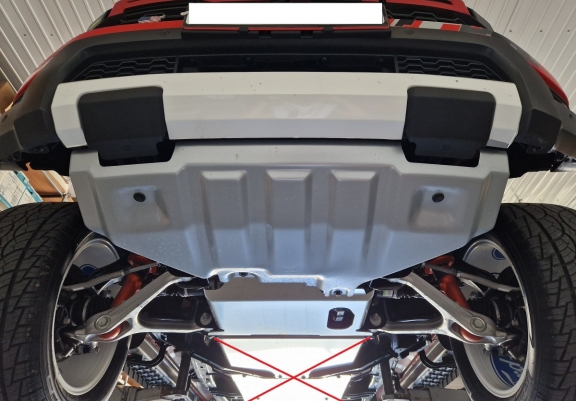 Acél motorvédőlemez Ford Ranger