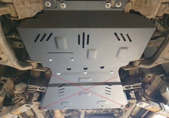 Motor, karter- védő acéllemez Renault Alaskan