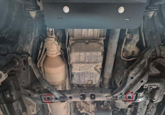 Alumínium kapcsolószekrény védőlemez Lexus GX