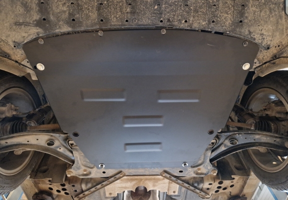 Acél motor, kapcsolószekrény, hűtő védőlemez Ford Puma