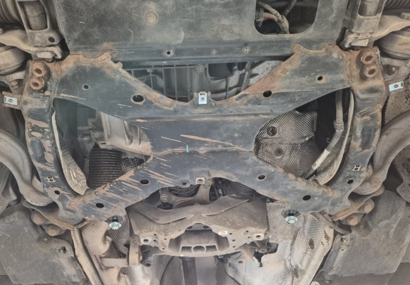 Acél kapcsolószekrény védőlemez Audi Q5