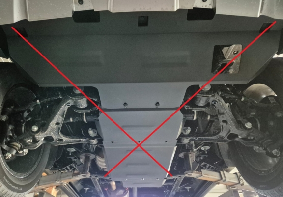 Acél osztómű védőlemez Baic Beijing BJ60