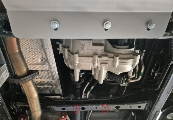 Aluminium osztómű védőlemez Baic Beijing BJ60