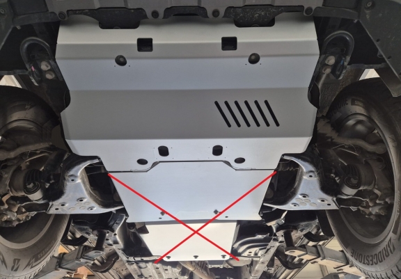 Alumínium hűtő védőlemez Toyota Land Cruiser 250