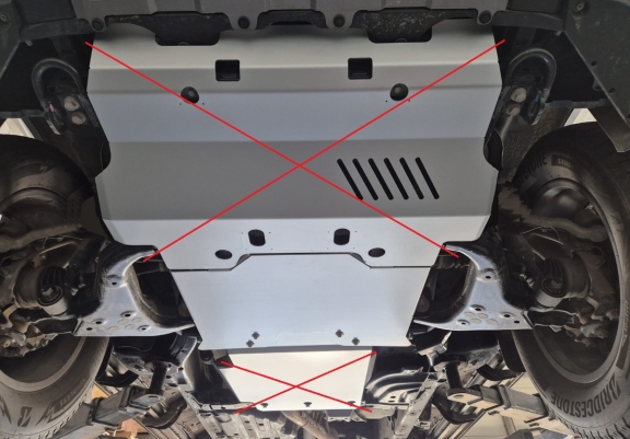 Alumínium motorvédő lemez Toyota Land Cruiser 250