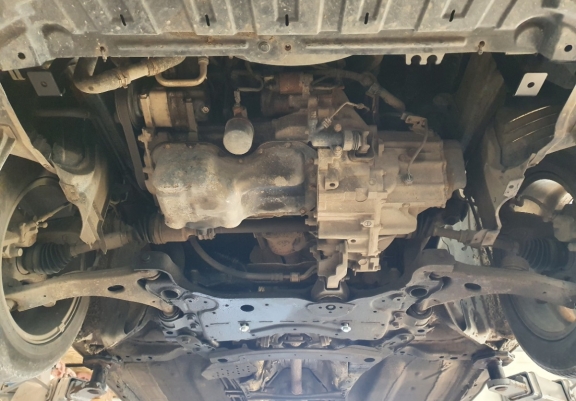 Acél motor, kapcsolószekrény, hütő védőlemez Mazda 5