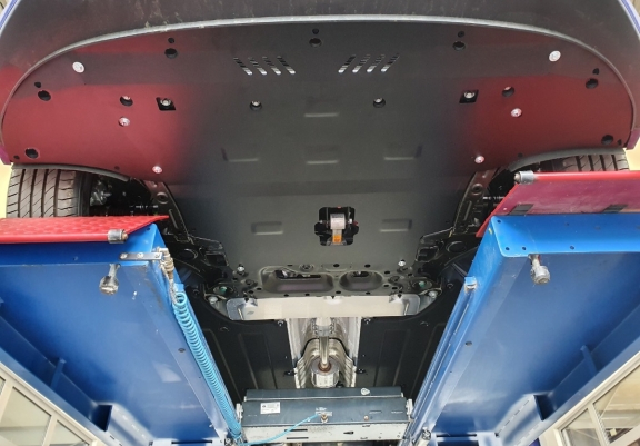 Acél motor, sebességváltó, hűtő, első lökhárító védőlemez Hyundai Elantra