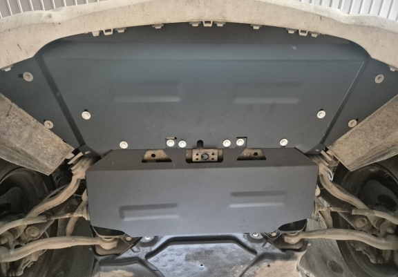 Acél motor, hűtő védőlemez Mercedes C-Class W204