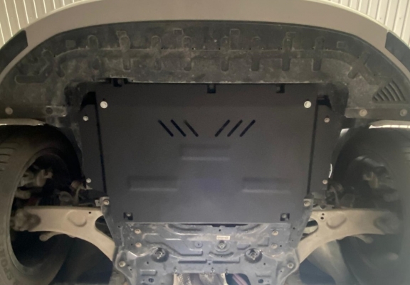 Acél motor, sebességváltó, hűtő védőlemez Fiat 600