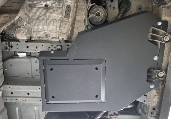 Acél AdBlue tartályvédő lemez Ford Transit Custom