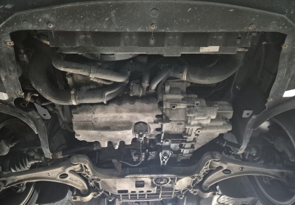 Acél motor, sebbeségváltó, hütő, első lökhárító védőlemez Seat Alhambra - Webasto