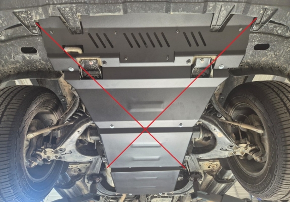 Acél osztómű védőlemez Maxus T60 Max