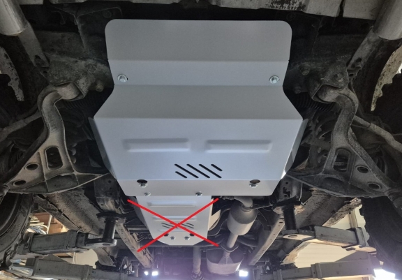 Alumínium motor, sebességváltó, hűtő, első lökhárító védőlemez Chevrolet Tracker